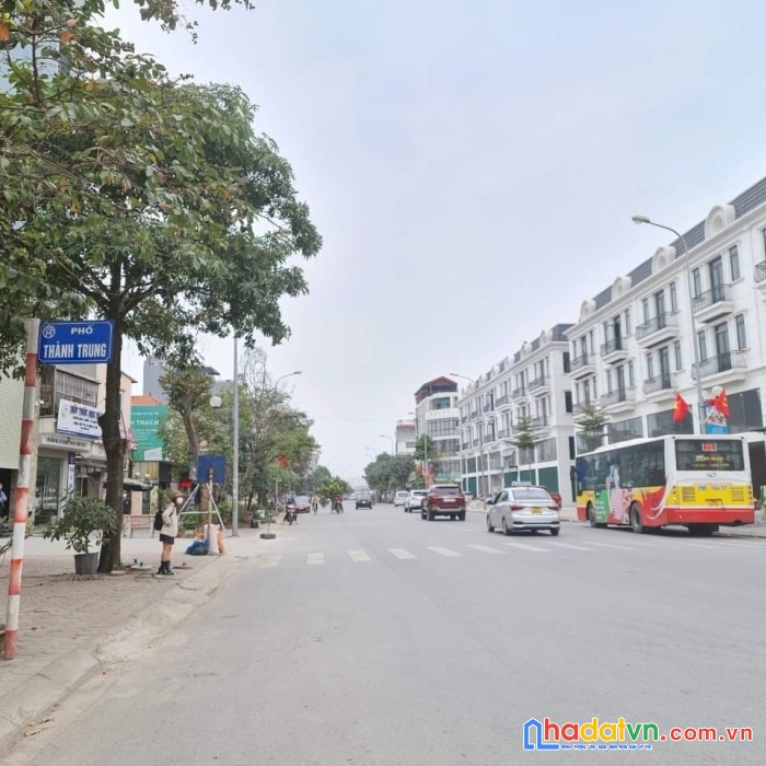 Shophouse sông hồng mặt chính phố thành trung siêu kinh doanh