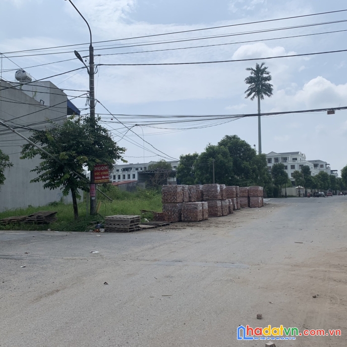 Chuyển nhượng lô đất lô góc mặt đường cạnh vinhomes marina, lê chân, hải phòng