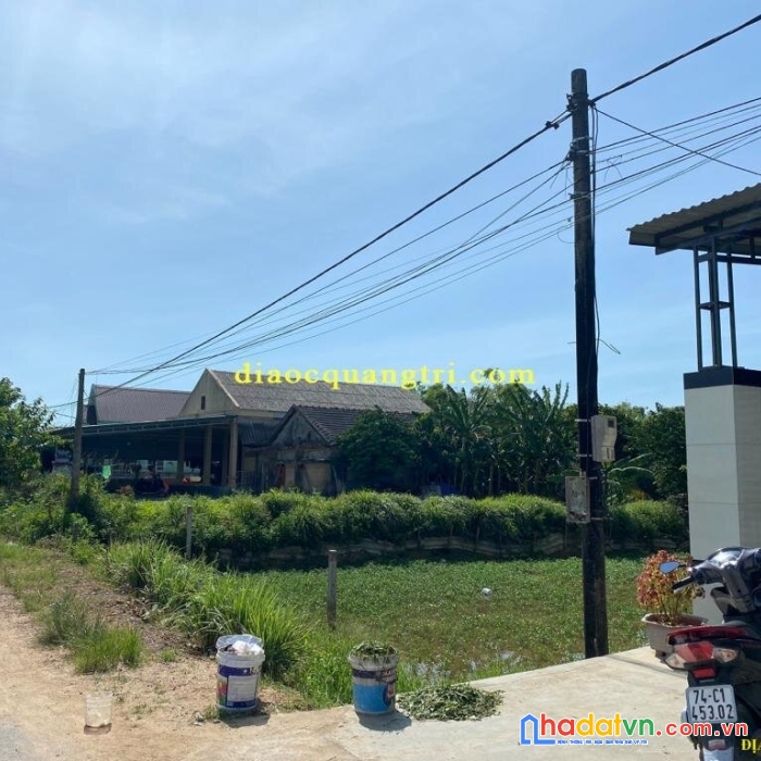 Bán đất mặt tiền đường nguyễn hoàng, đông lương, tp. đông hà
