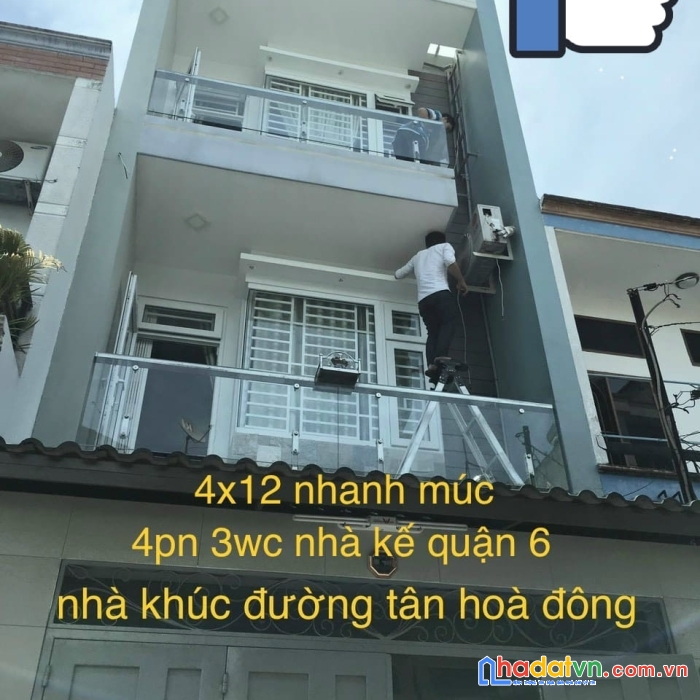 Bán nhà trương phước phan, bình tân - 3 tầng - 4.6 tỷ