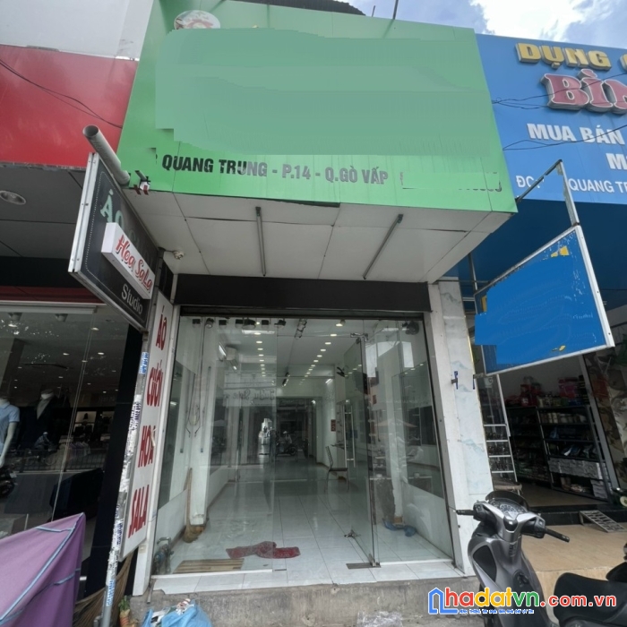 Bán nhà mặt tiền quang trung, phường 14, gò vấp, 3,2x22, 3 tầng