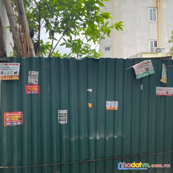 1.4 tỷ sở hữu ngay mảnh đất dt 40m2, mt 5m, tại đức thượng, hoài đức, sđcc