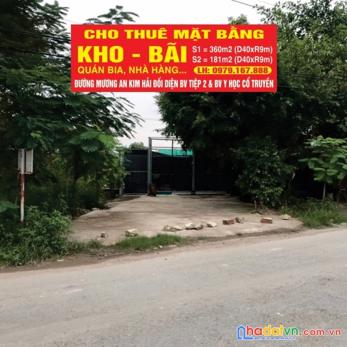 Chính chủ cần cho thuê mặt bằng tại đường an kim hải - xã an đồng - huyện an dương - thành phố hải