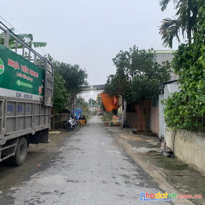 81 m2 đất tuyến 2 mạc đăng doanh, dương kinh đường nhựa 10m giá 1,6x tỉ