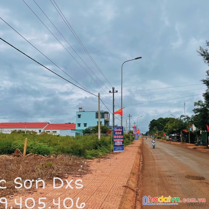 Chỉ 900tr/ nền 130m2 tại trung tâm chợ phú lộc, krong năng