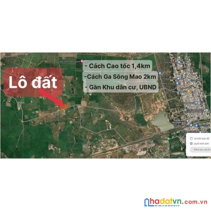 Ra gấp lô đất vị trí đẹp gần cao tốc sắp xong