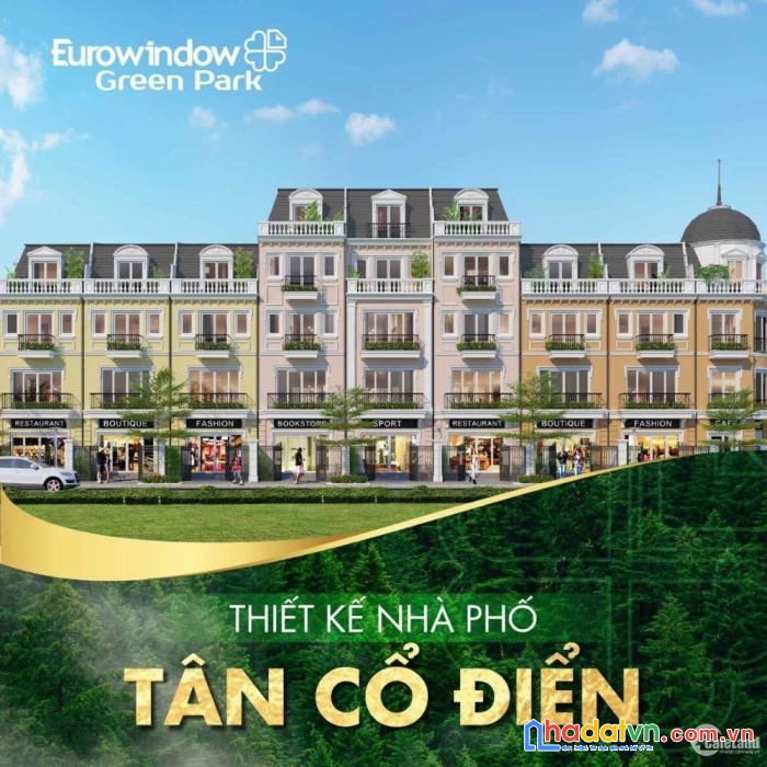 Cơ hội đầu tư sinh lời x2 của kđt eurowindown green park- xanh tươi bừng nhịp sống