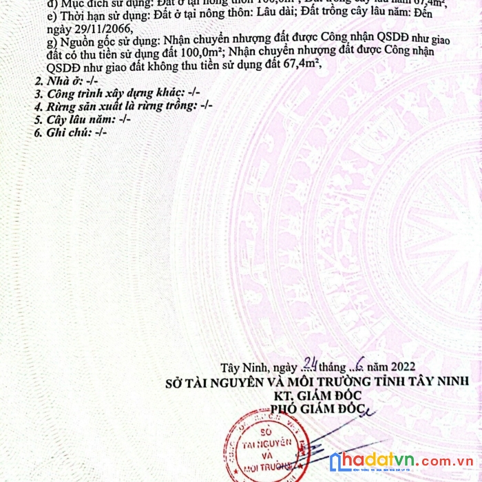 Hot hot !!! nhanh tay sở hữu ngay lô đất đẹp tại tỉnh tây ninh