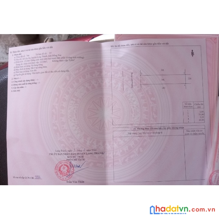 Chính chủ cần ra đi 2 lô tái định cư vị trí đẹp tại long thành đồng nai