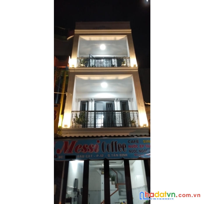 Bán gấp nhà ngay mặt tiền bàu cát, tân bình, 4 tầng, 32m2 nhỉnh 6tỷ.