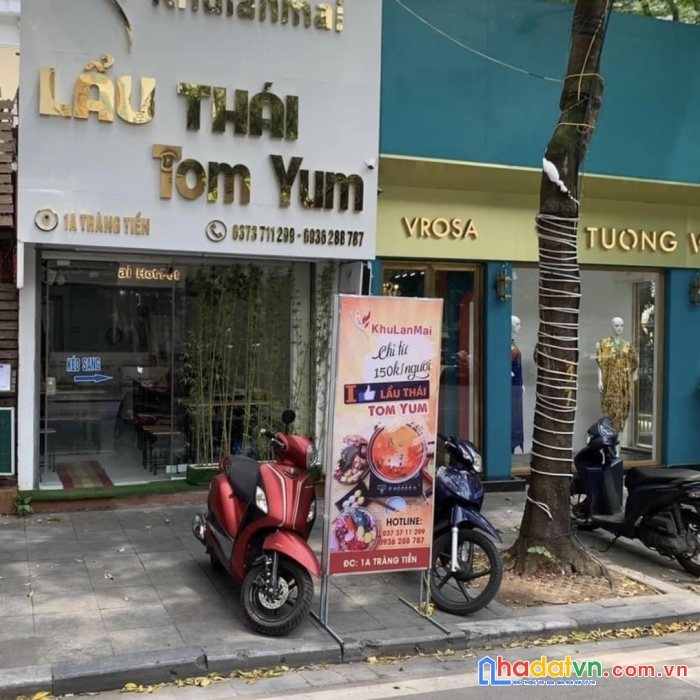 Chính chủ cần sang nhượng lại quán lẩu thái 1a phố tràng tiền