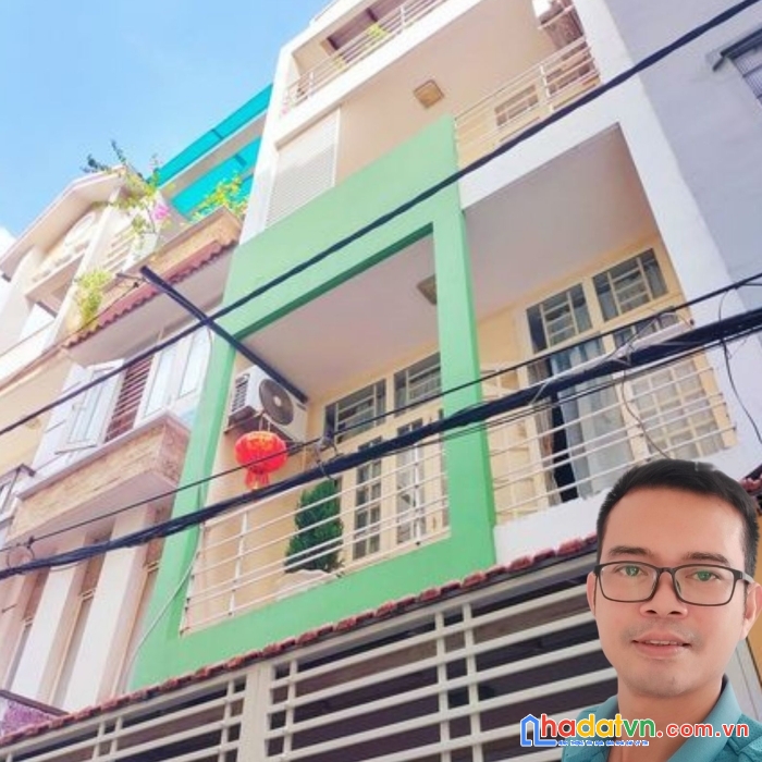 Cho thuê nhà phạm văn đồng, bình thạnh, 4 tầng,4pn,wc 14tr