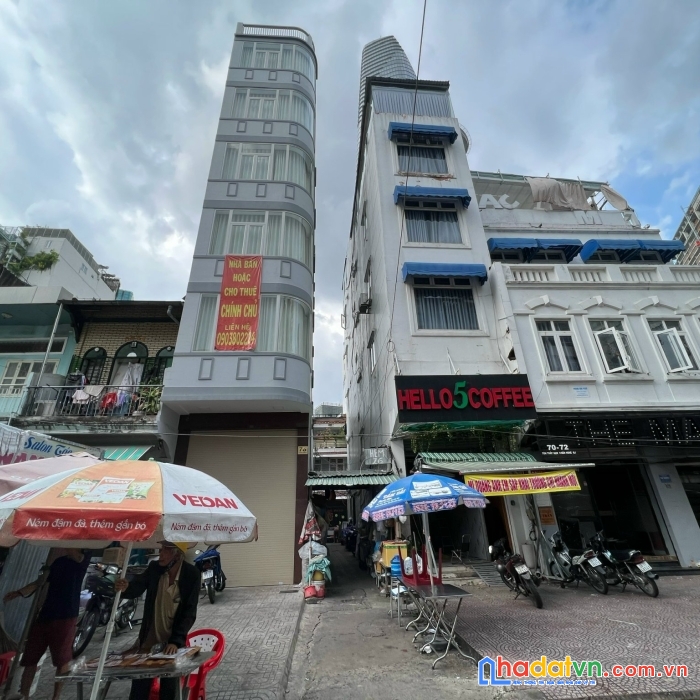 Mt 78 tôn thất đạm, bến nghé, quận 1, 4x16m, hầm 6 tầng, hđ thuê 180tr/tháng