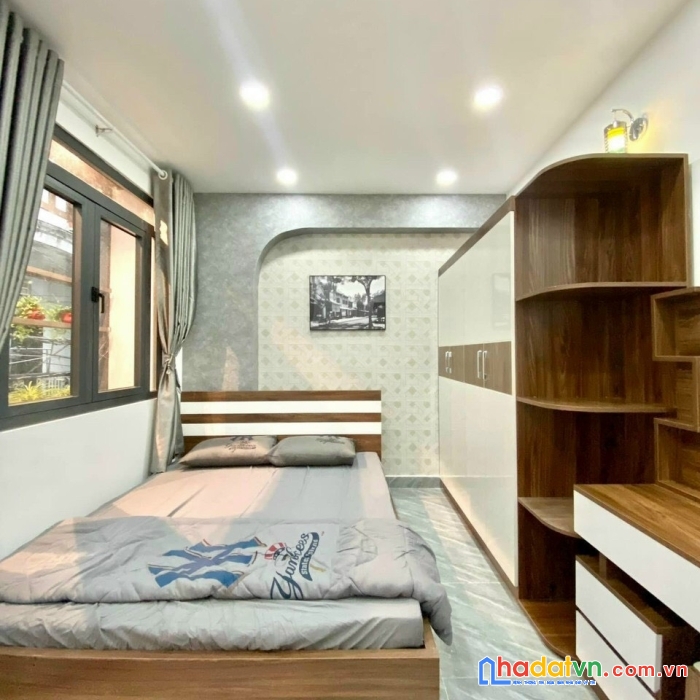 Bán nhà, hẻm rộng, nguyễn văn đậu, 4 x 8m, 1 lầu btct, bình thạnh, dt 32m², giá 4.5 tỷ