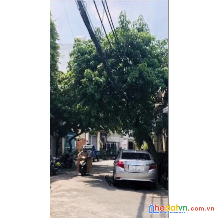 Nhà btct phan huy ích 52.1m2, 2 tầng nở hậu_hẻm xe hơi dừng cổng