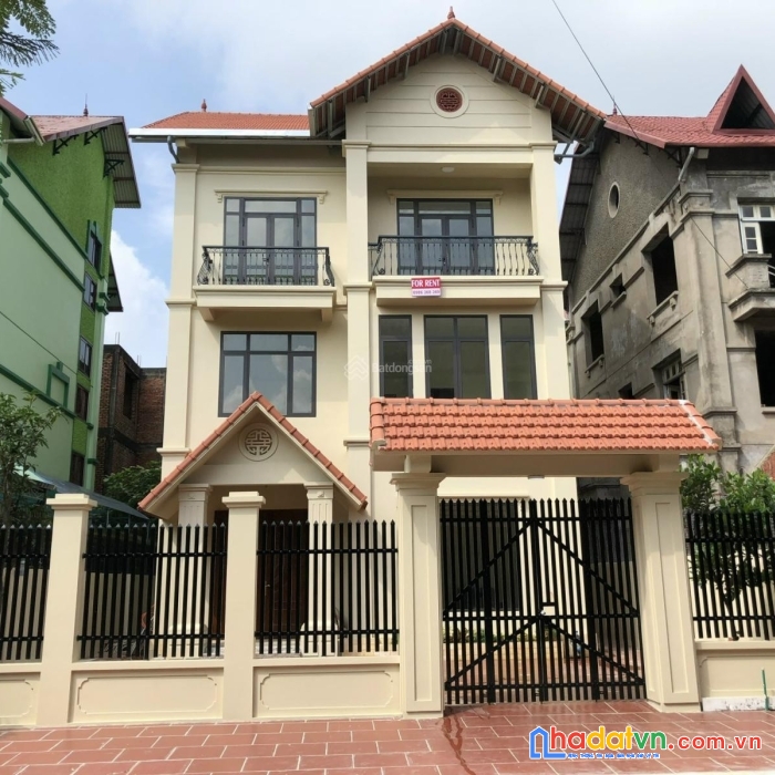 Cho thuê biệt thự đơn lập đầy đủ tiện nghi tại khu đô thị đồng xép, hoàn sơn, tiên du, bắc ninh