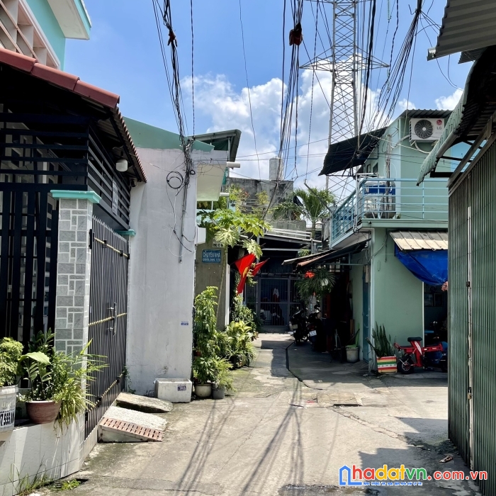 Bán căn nhà trung mỹ tây, q12 – 27m2, trệt lầu, hẻm ôtô – giá 1 tỷ 4