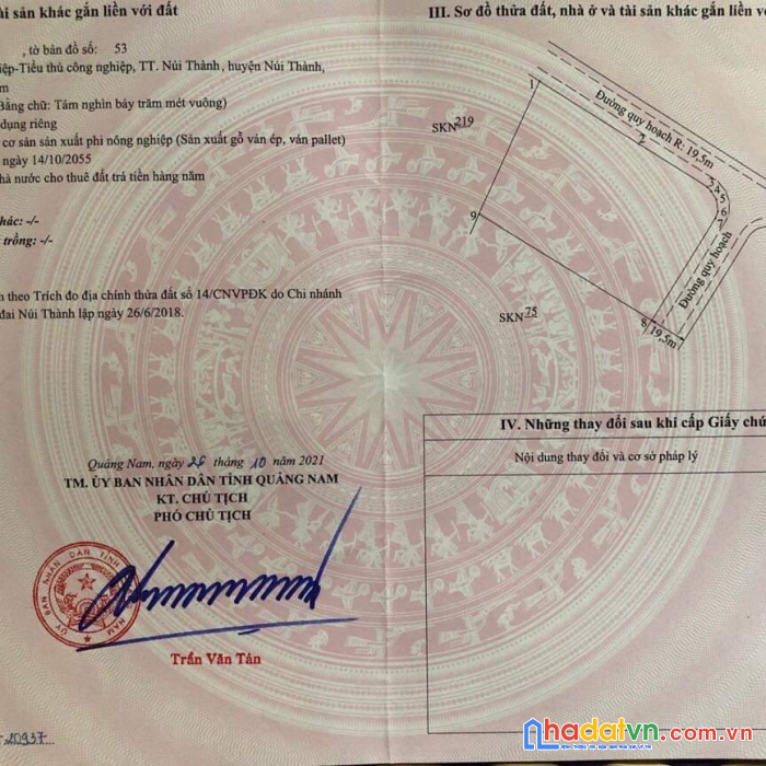 Sở hữu ngay lô đất siêu đẹptại núi thành quảng nam