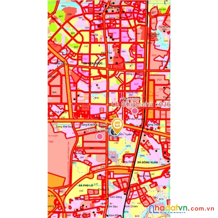 Bán cắt lỗ lô đất kinh doanh mặt đường 14 sát chợ phú ninh