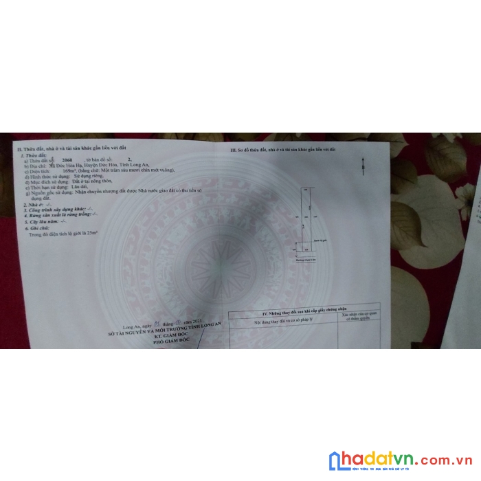 Sở hữu ngay lô đất đẹp vị trí đắc địa tại huyện đức hòa, long an