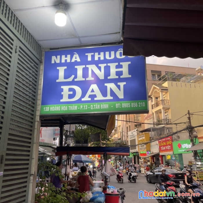 Sang nhà thuốc chợ hoàng hoa thám phường 13 quận tân bình tphcm