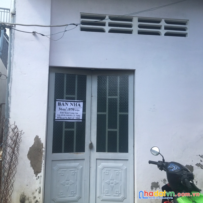 Bán nhà hẻm tân kim cần giuộc, long an giá chỉ 570tr