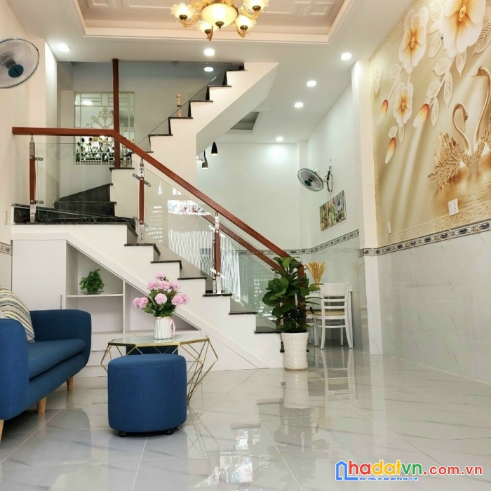 Nhà đẹp, sát mặt tiền, nguyễn văn đậu, 5 x 10m, 2pn, phú nhuận, dt 50m², giá 5.6 tỷ