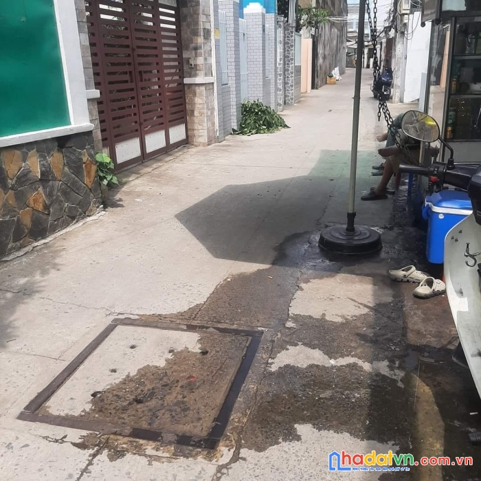 Nhà 2 mặt hẻm trước, sau-kế bên bệnh viện phục hồi chức năng-khu hiện hữu-ngang 6m bề thế-đường âu