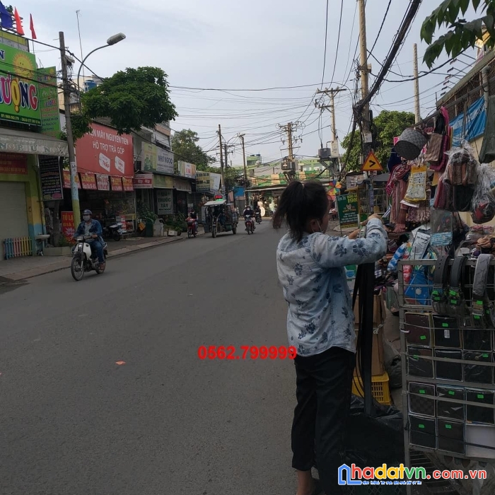 Cho thuê đất thổ cư mặt tiền võ văn vân 30x60=1800m giá 45 nghìn/m