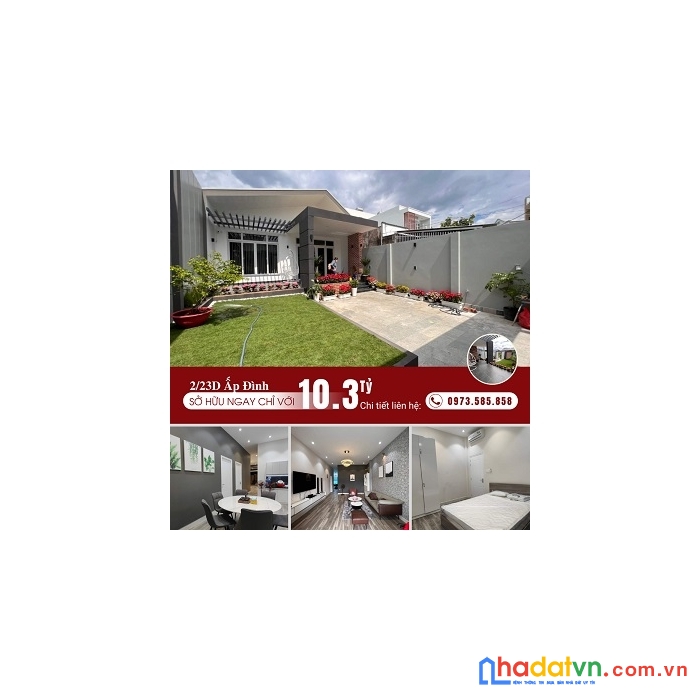 Cần bán nhanh nhà 2/23d ấp đình