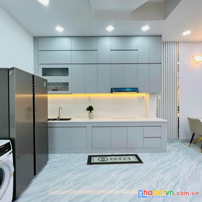 Hẻm xe hơi, bờ bao tân thắng, 5 x 12m, 2 lầu, 4pn, tân phú, dt 60m², giá 7.4 tỷ