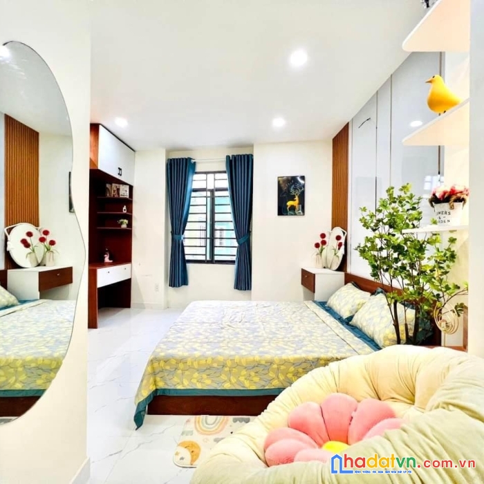 Nhà quang trung - thông phan văn trị - 4 tầng btct - 4,x tỷ