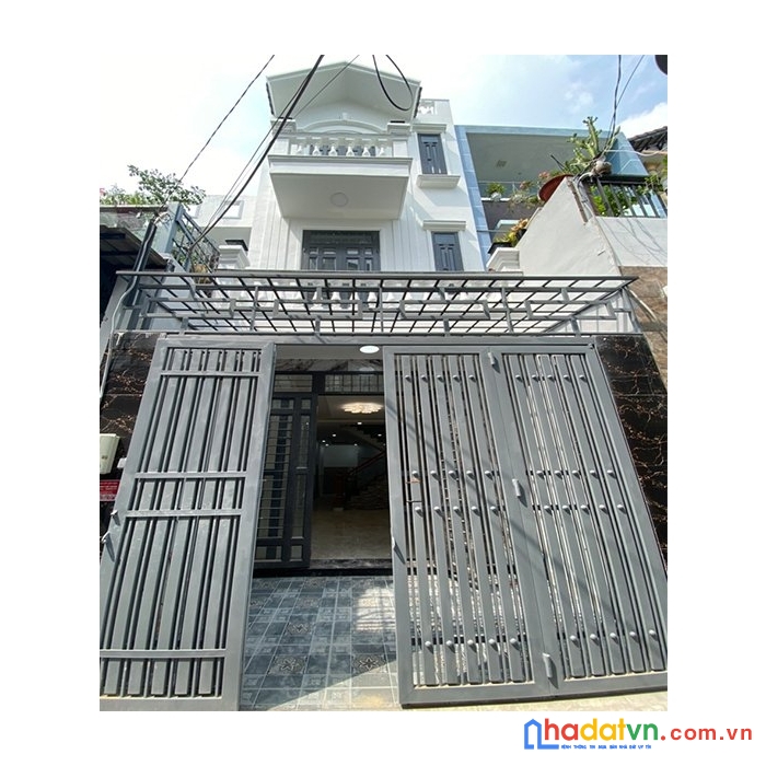 Nhà mới đẹp 3 tầng, 74m2 phan huy ích, tặng nội thất giá 6 tỷ