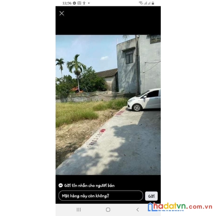 Bán nhanh lô đất đẹp - giá tốt- an dương -tp hải phòng