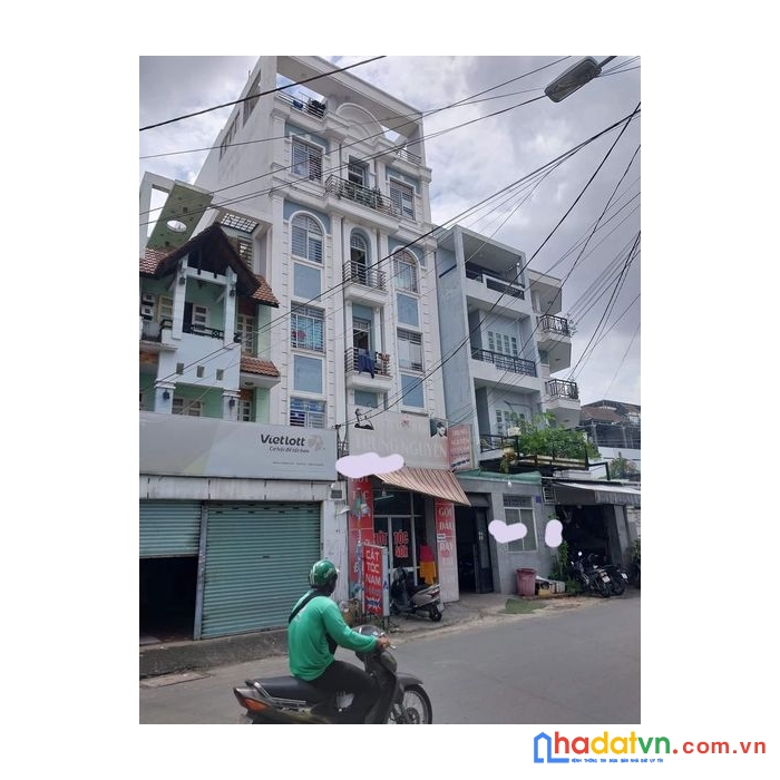 72m2 nhà 5 tầng xây dựng btct kiên cố. vườn lài quận tân phú.  ngang 5m giá 9.4 tỷ. hẻm 6m xe hơi