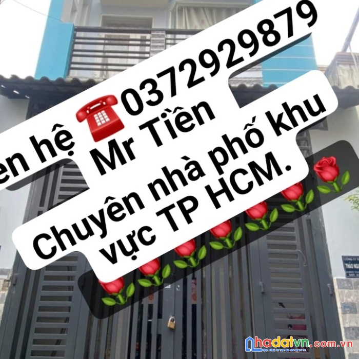 Bình tân, đs2, hxt ôtô nhà, sát bốn xã, giáp tân phú, 5p qua q6, q11, tặng full nội thất, nhà rất