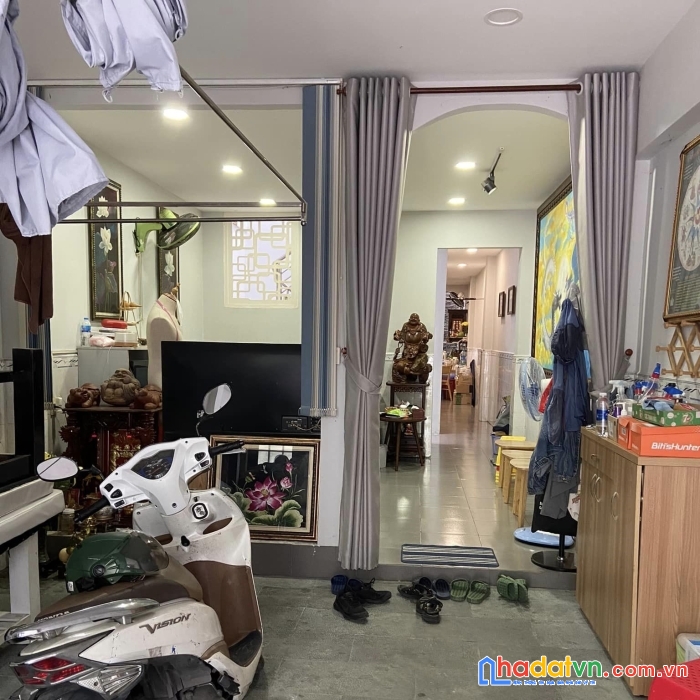 Hẻm 6m thông 1/ (xẹc) bùi quang là f12 gv đất 105m2  tặng nhà 2 tầng chỉ 7.5 tỷ