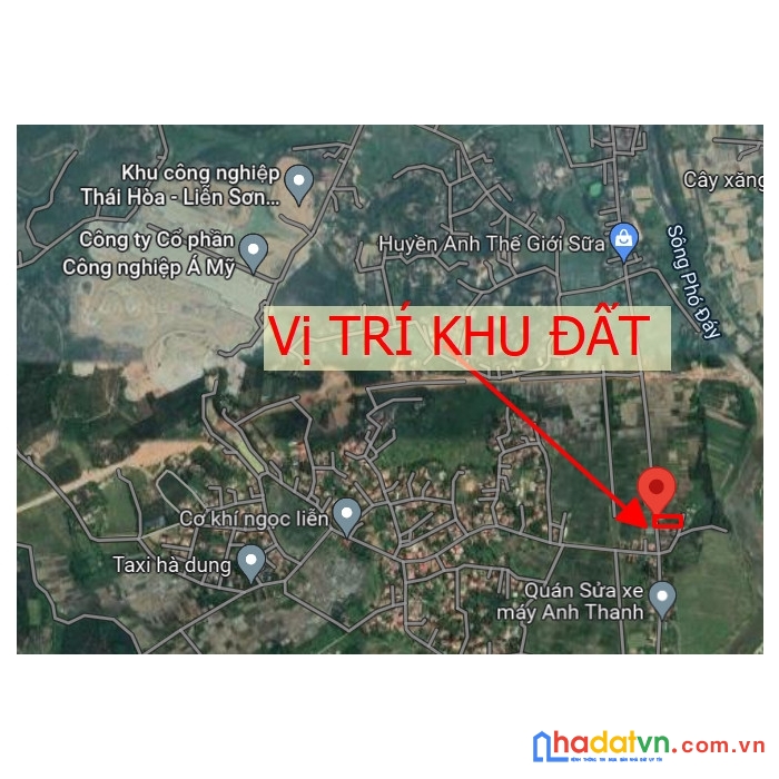 Bán 120m2 đất nền kcn khu công nghiệp thái hòa - liễn sơn - liên hòa, lập thạch, vĩnh phúc
