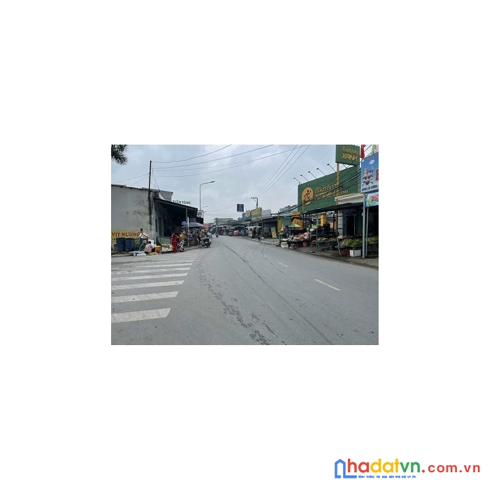 Mặt tiền nhựa kinh doanh đường tám bình, xã đức hoà hạ, huyện đức hoà, tỉnh long an. lô đất 2 mặt