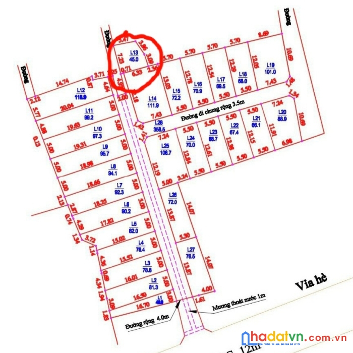 Bán đất thôn hương đình . mai đình. sóc sơn . hà nội
diện tích; 45m2