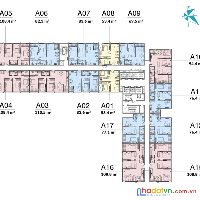 Chính chủ bán gấp căn hộ 3 pn mipec rubik xuân thuỷ