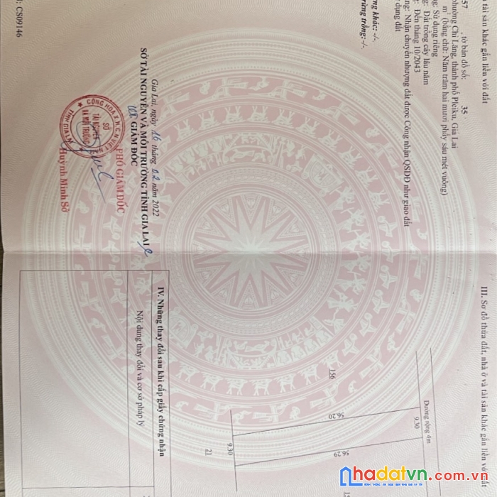 Duy nhất 4 lô liền kề tại phường chi lăng, tp pleiku - gia lai