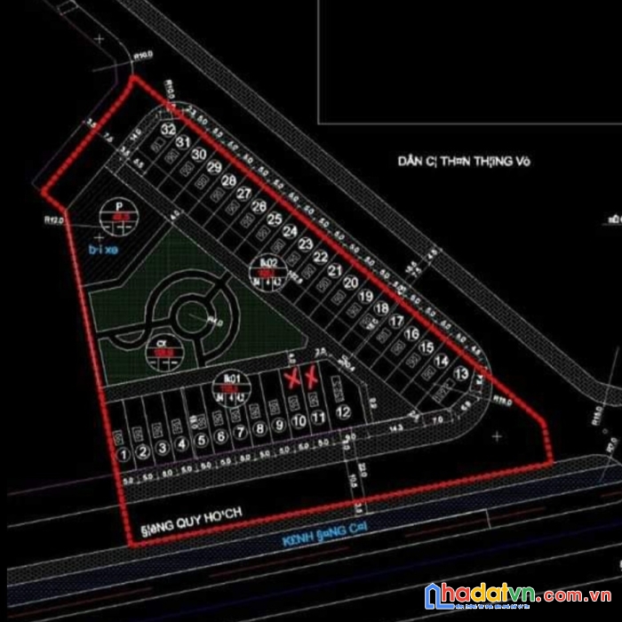Giá đã giảm lk1 dự án tam giác thường vũ, an bình, thuận thành, bắc ninh