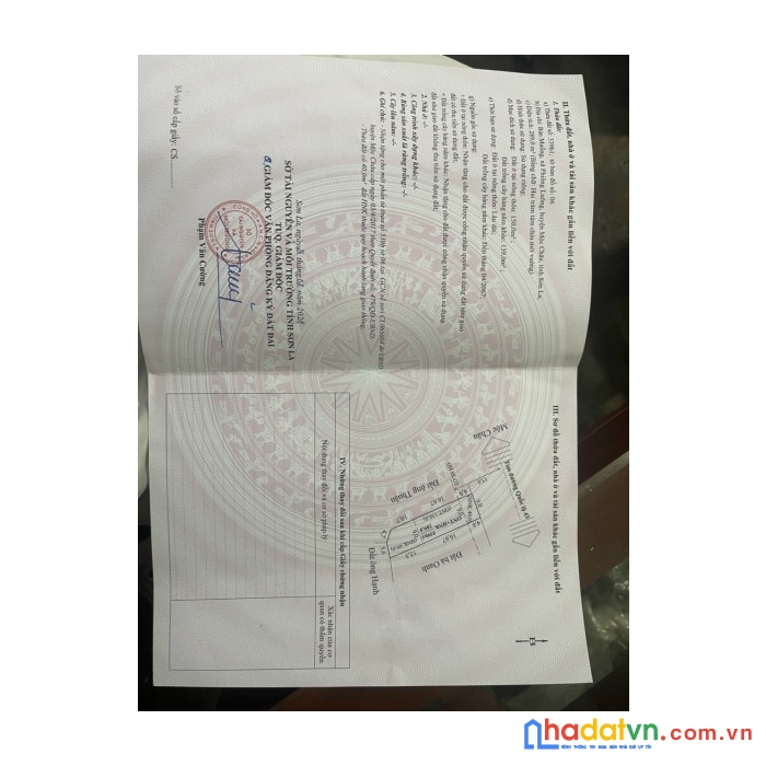 Bán đất mộc châu - mảnh đất mặt đường quốc lộ 43, 289m2, có 150m thổ cư