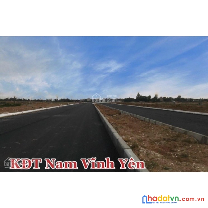 Chính chủ bán lô ngoại giao 2 mặt tiền đường 33m nam vĩnh yên.lh 0839238555