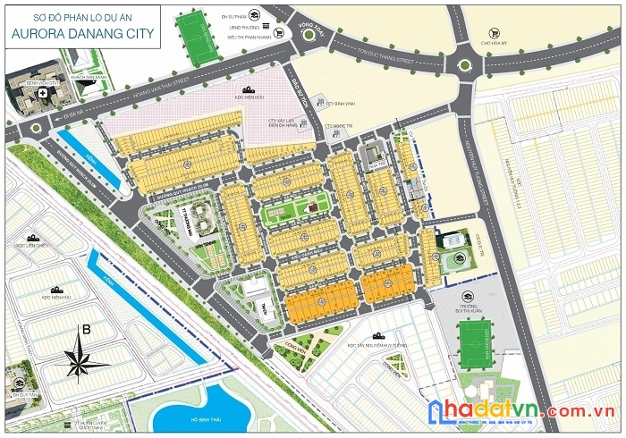 Bán nhà 2 tầng kiệt ô tô hoàng văn thái gần kđt aurora giá 2,x tỷ