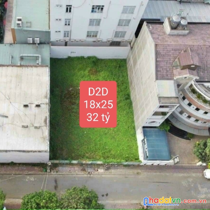 Bán đất biệt thự d2d võ thị sáu, gần hành chính công, giá đầu tư