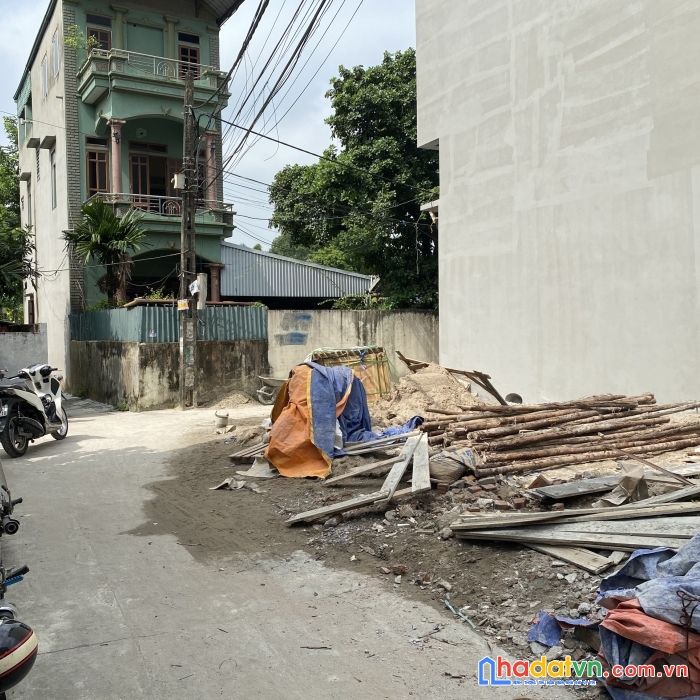 (hoa hậu làng) lô góc 45.5m2 tại xóm nhì - vân nội - đông anh - hn. đường ô tô thông.