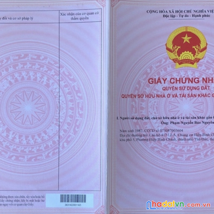 Bán lô đất chính chủ tại thống nhất đồng nai lh 0935166466