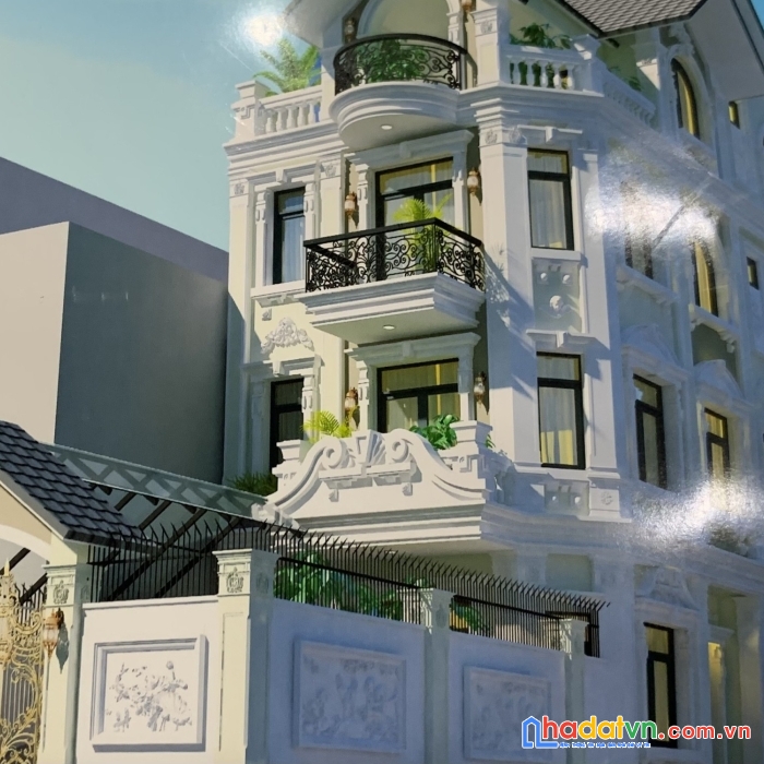 Bán biệt thự nguyễn văn khối gv – 4 tầng 130m2 6,5x20 – hẻm 6m thông – nội thất xịn.